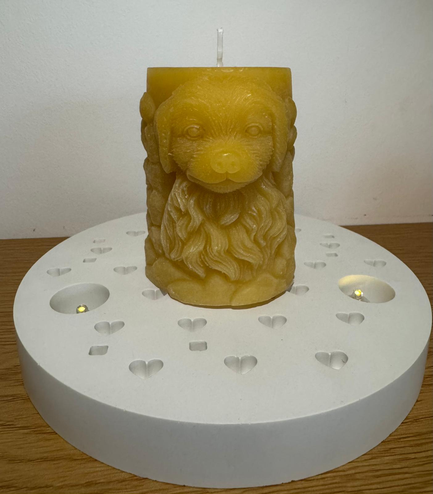 Spendenkerzen - verschiedene Tiermotive